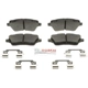 Purchase Top-Quality BOSCH - BP1730 - Front Disc Brake Pad pa1