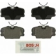 Purchase Top-Quality Front Semi Metallic Pads by BOSCH - BE278 pa2