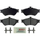 Purchase Top-Quality Front Semi Metallic Pads by BOSCH - BE659H pa4