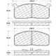 Purchase Top-Quality Front Semi Metallic Pads by CENTRIC PARTS - 102.01970 pa5