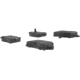 Purchase Top-Quality CENTRIC PARTS - 102.10280 - Plaquettes avant semi-métallique pa1