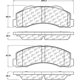 Purchase Top-Quality Front Semi Metallic Pads by CENTRIC PARTS - 102.14140 pa4