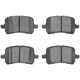 Purchase Top-Quality DYNAMIC FRICTION COMPANY - 1551-1028-00 - Front Disc Brake Pads pa1