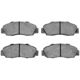 Purchase Top-Quality DYNAMIC FRICTION COMPANY - 1552-0503-00 - Front Disc Brake Pads pa1