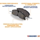 Purchase Top-Quality WAGNER - SX1102 - SevereDuty Disc Brake Pad Set pa1