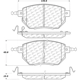 Purchase Top-Quality Front Severe Duty Semi Metallic Premium Pad by CENTRIC PARTS - 106.09690 pa1