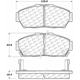 Purchase Top-Quality Front Super Premium Ceramic Pads by CENTRIC PARTS - 105.06170 pa5