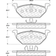 Purchase Top-Quality CENTRIC PARTS - 105.07680 - Front Super Premium Ceramic Pads pa1