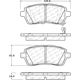 Purchase Top-Quality Front Super Premium Ceramic Pads by CENTRIC PARTS - 105.14541 pa10