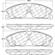 Purchase Top-Quality Front Super Premium Ceramic Pads by CENTRIC PARTS - 105.16110 pa2