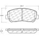 Purchase Top-Quality Front Super Premium Ceramic Pads by CENTRIC PARTS - 105.16400 pa3