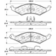 Purchase Top-Quality Front Super Premium Semi Metallic Pads by CENTRIC PARTS - 104.03240 pa5