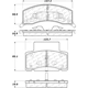 Purchase Top-Quality Front Super Premium Semi Metallic Pads by CENTRIC PARTS - 104.04590 pa13