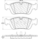 Purchase Top-Quality Front Super Premium Semi Metallic Pads by CENTRIC PARTS - 104.05581 pa3