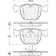 Purchase Top-Quality Plaquette avant semi-métalique de qualité supérieur by CENTRIC PARTS - 104.06811 pa6