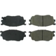 Purchase Top-Quality Front Super Premium Semi Metallic Pads by CENTRIC PARTS pa4