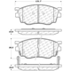 Purchase Top-Quality Front Super Premium Semi Metallic Pads by CENTRIC PARTS pa9