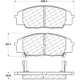 Purchase Top-Quality Front Super Premium Semi Metallic Pads by CENTRIC PARTS - 104.08290 pa4