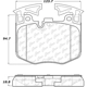 Purchase Top-Quality Front Super Premium Semi Metallic Pads by CENTRIC PARTS - 104.18670 pa4