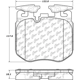 Purchase Top-Quality Front Super Premium Semi Metallic Pads by CENTRIC PARTS - 104.18680 pa1