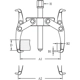 Purchase Top-Quality Gear Puller by GENIUS - KJ-3305 pa4