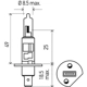 Purchase Top-Quality HELLA - H1 - High Beam Headlight pa14