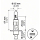 Purchase Top-Quality High Beam Headlight by HELLA - H1LL pa4