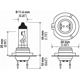 Purchase Top-Quality High Beam Headlight by HELLA - H7-70W pa7