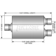 Purchase Top-Quality High Performance Muffler by FLOWMASTER pa11