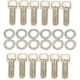 Purchase Top-Quality MR. GASKET - 956G - Intake Manifold Bolt Set pa3