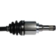 Purchase Top-Quality GSP NORTH AMERICA - NCV11075 - CV  Axle Assembly - Rear Left pa5