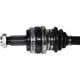 Purchase Top-Quality GSP NORTH AMERICA - NCV27060 - CV Axle Assembly - Rear Left pa3