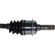 Purchase Top-Quality GSP NORTH AMERICA - NCV47025 - CV Axle Assembly - Rear Left pa4