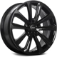 Purchase Top-Quality Gloss Black alloy by ART (17x7.0 45.0 mm) 1