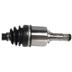 Purchase Top-Quality GSP NORTH AMERICA - NCV66512XD - Front Passenger Side CV Axle Assembly pa3