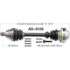 Purchase Top-Quality TRAKMOTIVE - AD8126 - CV Axle Shaft pa3