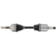 Purchase Top-Quality TRAKMOTIVE - GM8140 - CV Axle Shaft pa3