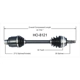 Purchase Top-Quality TRAKMOTIVE - HO8121 - CV Axle Shaft pa4