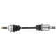 Purchase Top-Quality TRAKMOTIVE - MZ8141 - CV Axle Shaft pa5