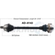 Purchase Top-Quality TRAKMOTIVE - AD8143 - CV Axle Shaft pa2