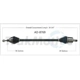 Purchase Top-Quality TRAKMOTIVE - AD8769 - CV Axle Shaft pa2