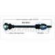 Purchase Top-Quality TRAKMOTIVE - BM8042 - CV Axle Shaft pa2