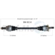 Purchase Top-Quality TRAKMOTIVE - BM8114 - CV Axle Shaft pa2