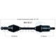 Purchase Top-Quality TRAKMOTIVE - BM8117 - CV Axle Shaft pa2