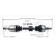 Purchase Top-Quality TRAKMOTIVE - CH8036 - CV Axle Shaft pa2