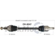 Purchase Top-Quality TRAKMOTIVE - CH8247 - CV Axle Shaft pa2