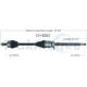 Purchase Top-Quality TRAKMOTIVE - CH8262 - CV Axle Shaft pa2