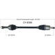 Purchase Top-Quality TRAKMOTIVE - CH8266 - CV Axle Shaft pa8