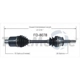 Purchase Top-Quality TRAKMOTIVE - FD8078 - CV Axle Shaft pa2