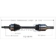 Purchase Top-Quality TRAKMOTIVE - FD8144 - CV Axle Shaft pa2